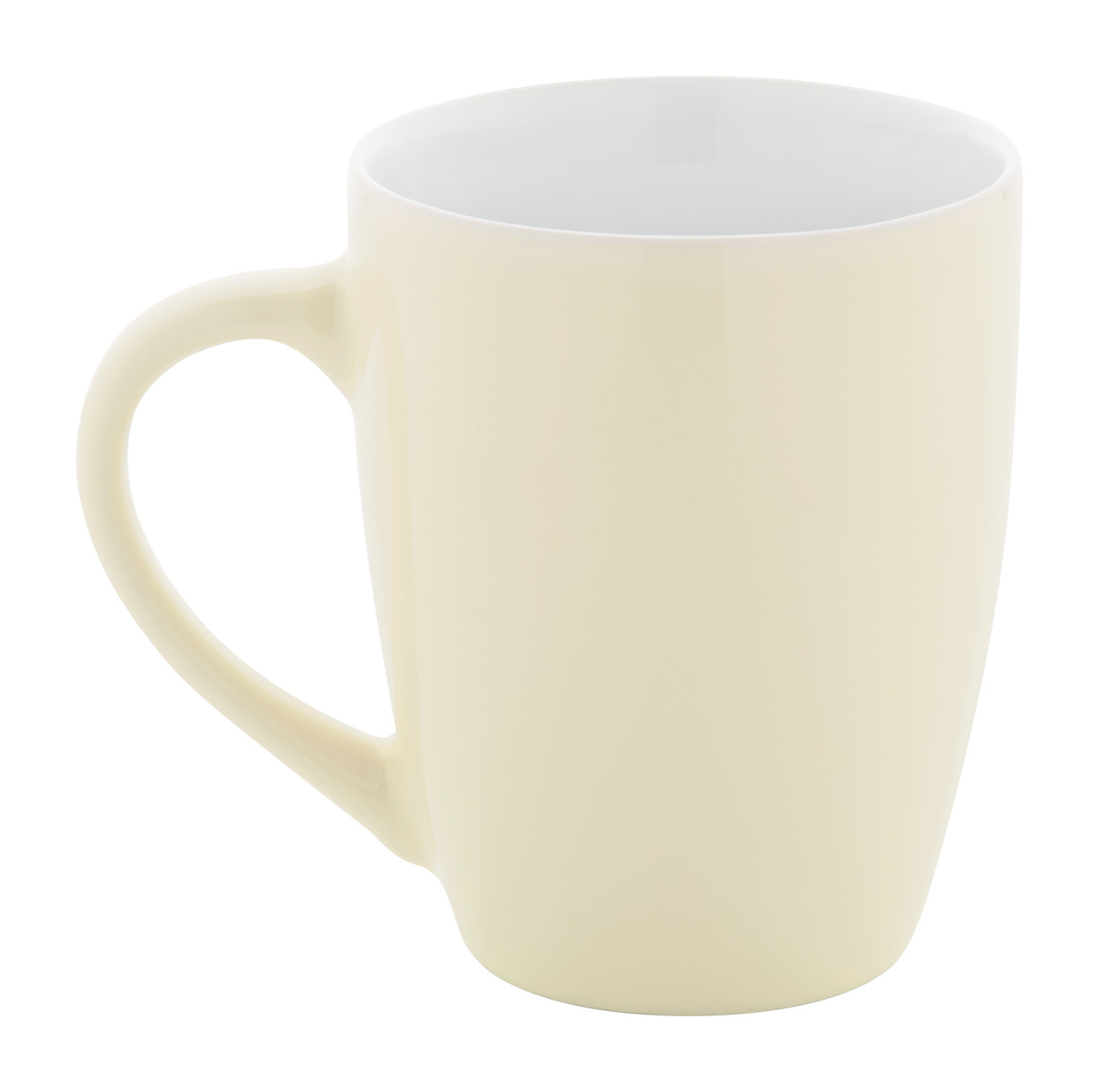 beiger-konischer-hoher-bauchiger-tasse-Becher-beige