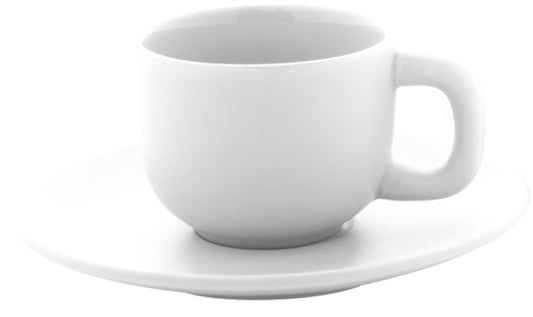 matt-weisse-Espressotasse-weiss-matt-mit-Untertasse-Logo-Aufdruck-Keramik