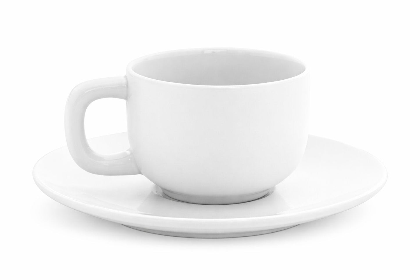 matt-weisse-Espressotasse-weiss-matt-mit-Untertasse-Logo-Aufdruck-Keramik