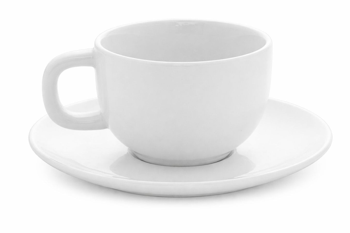 matt-weisse-Kaffeetasse-weiss-matt-mit-Untertasse-Logo-Aufdruck-Keramik