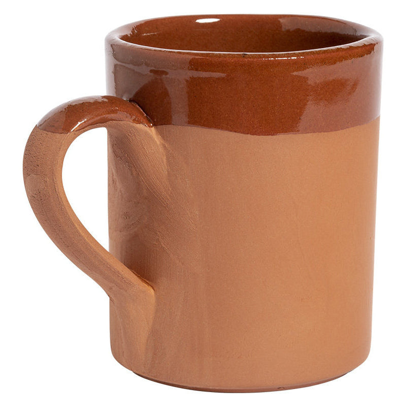 Natur Becher aus Ton - Handmade in Europe