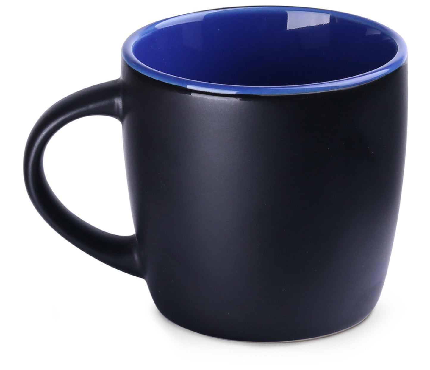 Stuttgart-mattr-matter-Espresso-Becher-tasse-aussen-matt-schwarz-innen-blau