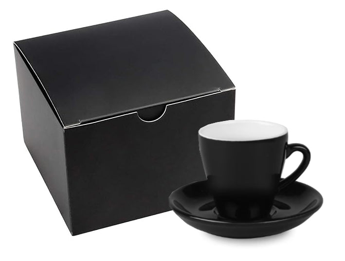 Box-schwarz-schwarze-Verpackung-Espressotasse-Untertasse_