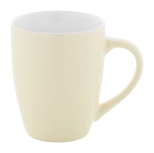beiger-konischer-hoher-bauchiger-tasse-Becher-beige