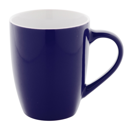 dunkelblauer-konischer-hoher-bauchiger-tasse-Becher-dunkelblau