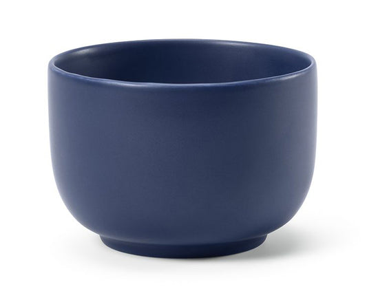 hohe-blaue-schale-schuessel-blau-bowl-matt-keramik-logo-aufdruck
