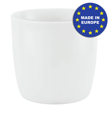 kleiner-Porzellan-Becher-ohne-Henkel-henkellos-hergestelltEU