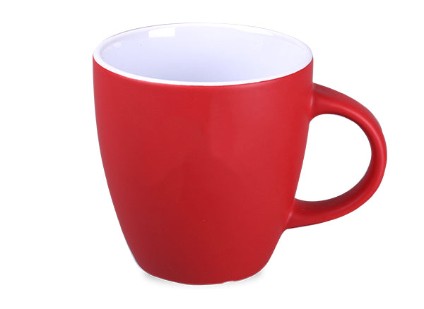 roter-Becher-tasse-rot-matt-konisch-runder-henkel
