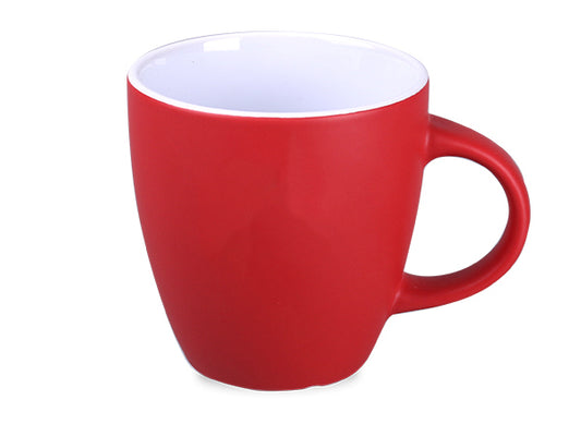 roter-Becher-tasse-rot-matt-konisch-runder-henkel