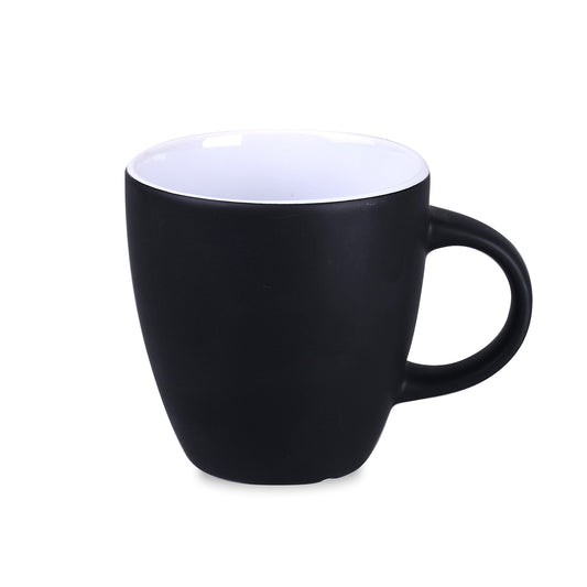 schwarz-Becher-tasse-schwarzer-matt-konisch-runder-henkel