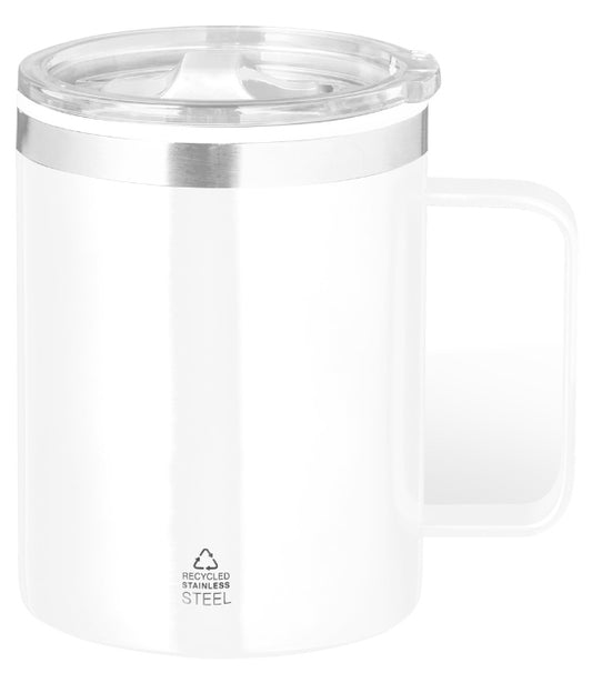 weisser-Thermobecher-weisse-thermotasse-recyceltem-Edelstahl-Henkel-Deckel